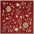 thumbnail image 6 of SAFAVIEH Lyndhurst Milo Floral Border Area Rug, Red/Multi, 8'9" x 12', 6 of 6