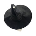 thumbnail image 4 of Sombrero de Halloween Yinane para disfraz de franela con pentagrama sombrero puntiagudo Cosplay, 4 of 8