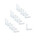thumbnail image 3 of 16 Piezas Protectores de Esquinas de Ventanas Sunnimix Protectores de esquinas de muebles de seguridad para niños Claro, 3 of 8
