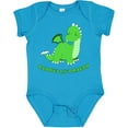thumbnail image 3 of Inktastic Daddy's Lil' Dragon Cute Green Dragon Boys or Girls Baby Bodysuit, 3 of 5