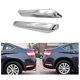 thumbnail image 2 of 1Pair Rear Bumper Strip Cover Trim Chrome Decoration for C5 2009 2010 2011 2012, 2 of 5