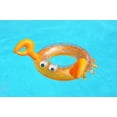 thumbnail image 2 of Bouée de piscine gonflable en forme de crabe 3D rouge et orange avec paillettes et yeux googly – Bluescape, 30 po, pour les enfants de 3 Ans et plus, 2 of 5