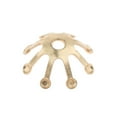 thumbnail image 5 of 200 pieces Shaped Bead Caps / Jewelry Making Craft - 10mm, 5 of 5