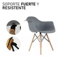 thumbnail image 2 of Sillas para Comedor Mirel Ergonomicas Vessel Minimalista Set 4 Piezas Gris, 2 of 2