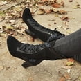 thumbnail image 6 of Women's Ankle Boots |  Lace-Up Boot for Witchy Cosplay & Halloween Costumes, 6 of 7