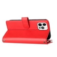thumbnail image 3 of Funda con tapa estilo vintage para iPhone 13 Pro Max, ranura para múltiples tarjetas, protección total, estilo retro, material PU+TPU, 3 of 5