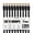 Black, variant on Cat8 Flat Ethernet Cable 1ft, 1 Pc Pack, 40Gbps 2000MHz Network Patch Cord, S/FTP Shielded LAN Cable with RJ45 Connectors, for Gaming, Router, Modem, Laptop