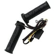 thumbnail image 4 of GOOHOCHY Universal Motorcycle Handle Bar Heated Heating Grips Hot Molded Handlebar Heaters for Motorbike (Black), 4 of 8