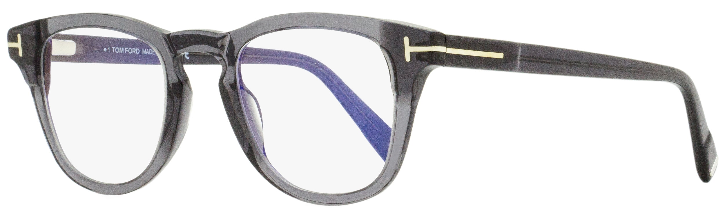 Tom Ford Blue Block Eyeglasses TF5660B 020 Transaparent Gray 49mm ...