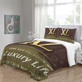 thumbnail image 4 of Home Bedding Cover Set Luxury Pattern Duvet Cover Quilt Cover Set Bed Gift Designable,Full (80"x90"), 4 of 5