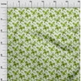 thumbnail image 2 of oneOone Velvet Light Green Fabric Insect & Floral Feather Sewing Material Print Fabric By The Yard 58 Inch Wide, 2 of 5