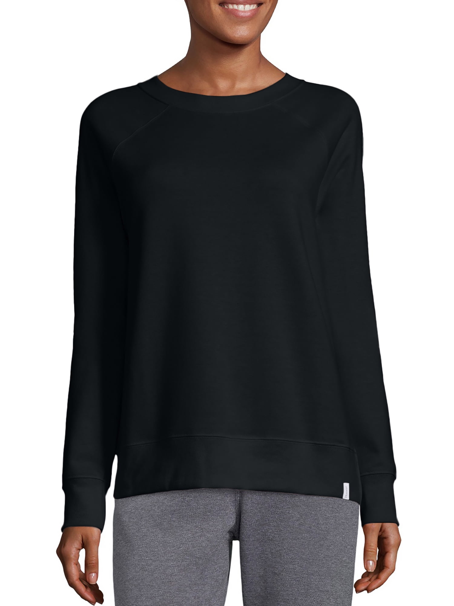 lightweight black sweatshirt