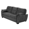 thumbnail image 4 of Sala 3-2 TRINITY Monza 2 Piezas (Sofá, Love Seat) Gris Carbón Para Sala, 4 of 7