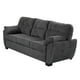 thumbnail image 4 of Sala 3-2 TRINITY Monza 2 Piezas (Sofá, Love Seat) Gris Carbón Para Sala, 4 of 7