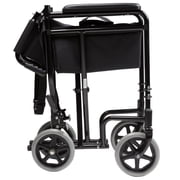 PCP Adjustable Transport Chair, Black,