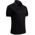 thumbnail image 1 of Camisa a rayas slim fit para hombre: prenda informal de negocios, tejido transpirable para primavera/verano/otoño, estampado elegante y sofisticado, 1 of 3