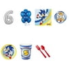 Sonic the Hedgehog 6th birthday supplies party pack for 16