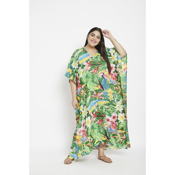 Gypsie Blu Women Kaftans Long Plus Size Caftan Dresses Summer Evening Maxi Dress Online