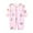 Pink-C, variant on FFENYAN Children's Comfortable Long Sleeve Jumpsuit Baby's for Summer - Breathable Printed Baby Romper for Boys and Girls - Perfect for Sweet Dream Night Wear
