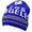 LA/Royal Blue, variant on COUVER Unisex US City Name Embroidered Beanie, LA/Burgundy, One Size, 1pc.