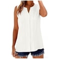 thumbnail image 2 of Neewe Womens Tank Tops Loose Casual Summer Tops V Neck Basic Sleeveless Shirts Trendy 2026, 2 of 7