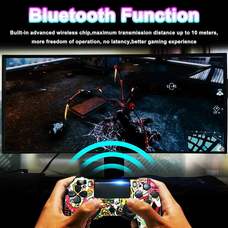 INFISU Wireless PS4 Controller, Rechargeable Playstation 4