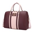 thumbnail image 1 of MKF Collection by Mia K. MKF-X707WN Melissa Duffle & Weekender Bag, Wine, 1 of 1