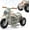 Beige, variant on Rugerasy 6V Electric Bubble Car, Motorcycle with Bubble Function, Green