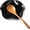 Black, variant on DFORD Spoon Rest for Stove Top, 5.3in Checkered Spoon Holder Utensil Rest, Ceramic Spoon Rests for Coffee Bar, Kitchen Gadget Cooking Gift for Housewarming - Heat Resistant & Dishwasher Safe