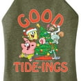 thumbnail image 3 of SpongeBob SquarePants - Good Tide - Juniors High Neck Tank Top, 3 of 6