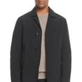 thumbnail image 3 of Eidos Napoli Mens Weather Cloth Coat, Black, 50 Regular, 3 of 3