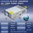 thumbnail image 2 of Adaptador de fuente de alimentación SWTPWR 1200W 24V 50A AC a DC 110V 230V, 2 of 7