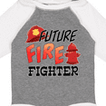 thumbnail image 4 of Inktastic Future Fire Fighter Boys or Girls Long Sleeve Baby Bodysuit, 4 of 5