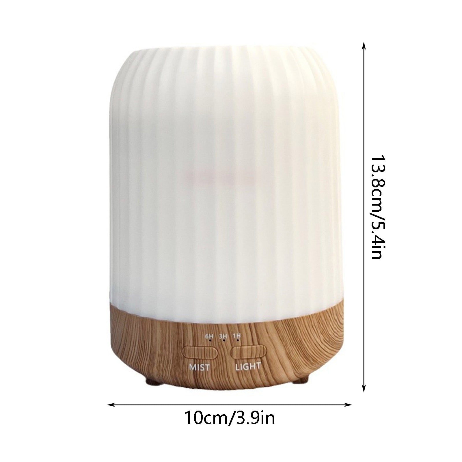 Oil Diffuser Bedroom Silent Humidifier 250ML Aromatherapy Diffuser 7 LED Colors Automatic Shutoff ABS Material for Bedroom Living Room Yoga Office Baby Safe