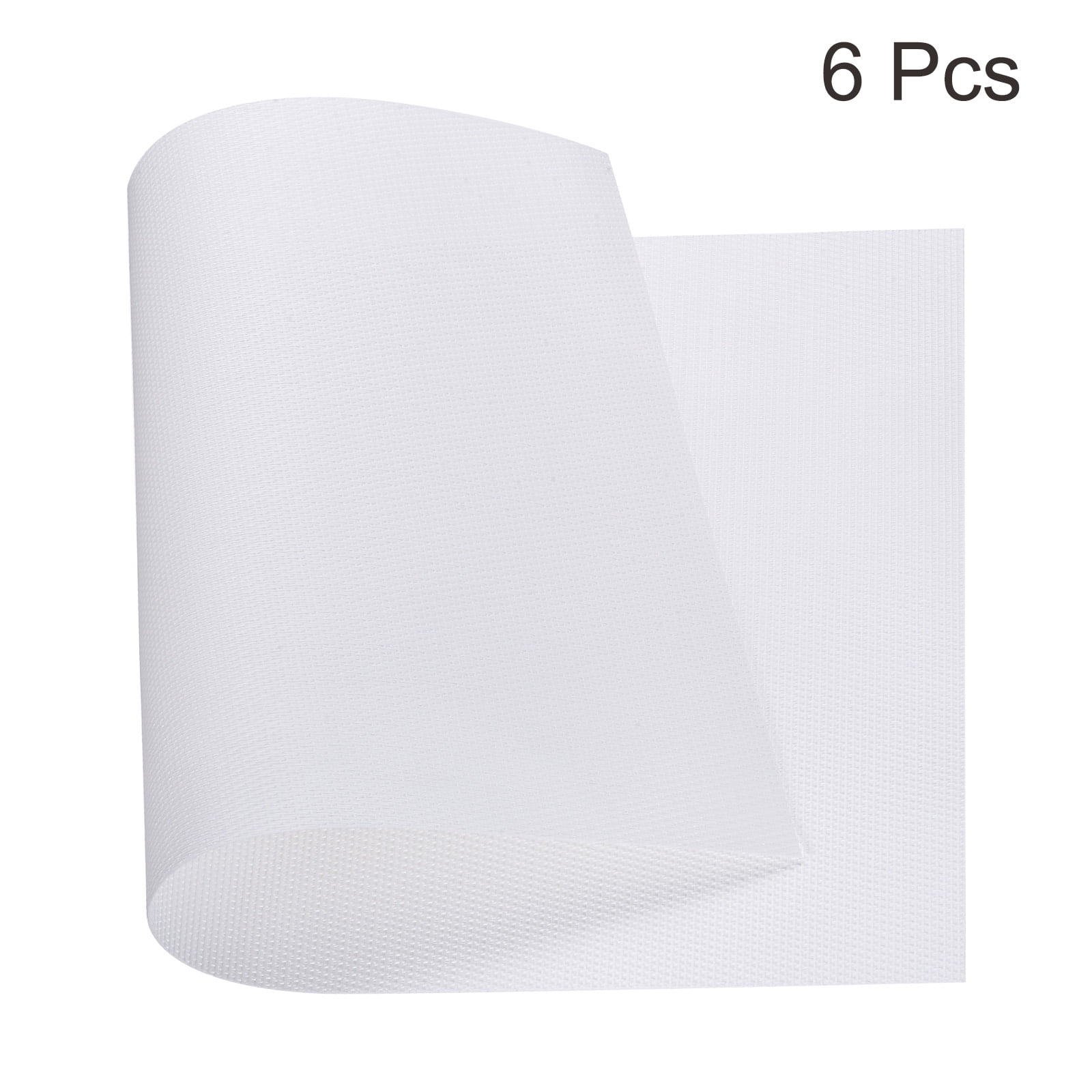Uxcell 450x300mm Woven Table Place Mats White 6 Pack