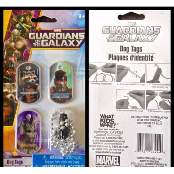 General Marvel Guardians Of The Galaxy Dog Tag Walmart