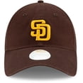 thumbnail image 2 of Gorra New Era MLB Core Classic 9TWENTY San Diego Padres, color marrón, 2 of 5