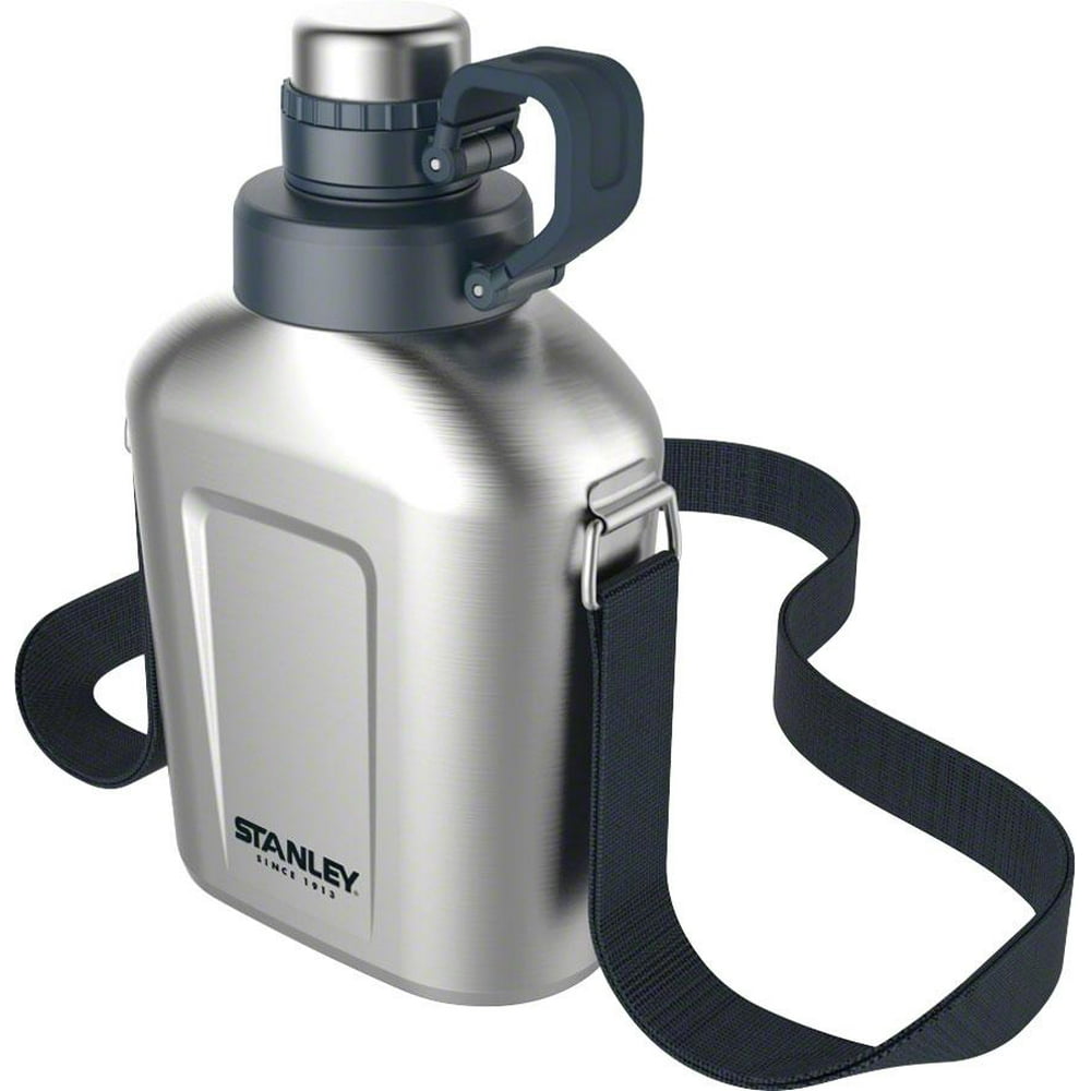 Stanley Adventure Steel Canteen Stainless Steel, 1.1qt