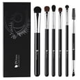 thumbnail image 1 of Juego de 6 brochas DuCare para sombras de ojos con brocha angular de doble punta, 1 of 1