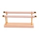 thumbnail image 5 of Organizador de joyas con base de madera, expositor multiusos para pulseras 2 niveles, 5 of 9