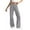 *Gray, variant on ClodeEU Women's Cargo Pant, Elastic High Rise Flared Pant ,Loose Fit Trousers With Pockets Gray,Womens Plus M