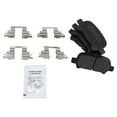 thumbnail image 2 of TRQ Front and Rear Performance Brake Pad & Rotor Kit Brake Pads Brake Rotors Set Semi-Metallic Premium G-Coated Fits Select 2005-2007 Toyota Avalon 2005-2006 Camry 2004-2008 Solara, 2 of 4