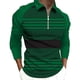 thumbnail image 1 of Tops para hombre Camisas Blusas Elegante Casual Camisas de manga larga Camisa con cuello Impreso Cremallera Cuello vuelto Odeerbi  ODB-5, 1 of 5