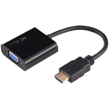 Onn HDMI To VGA Adapter Connector (Best Usb To Vga)