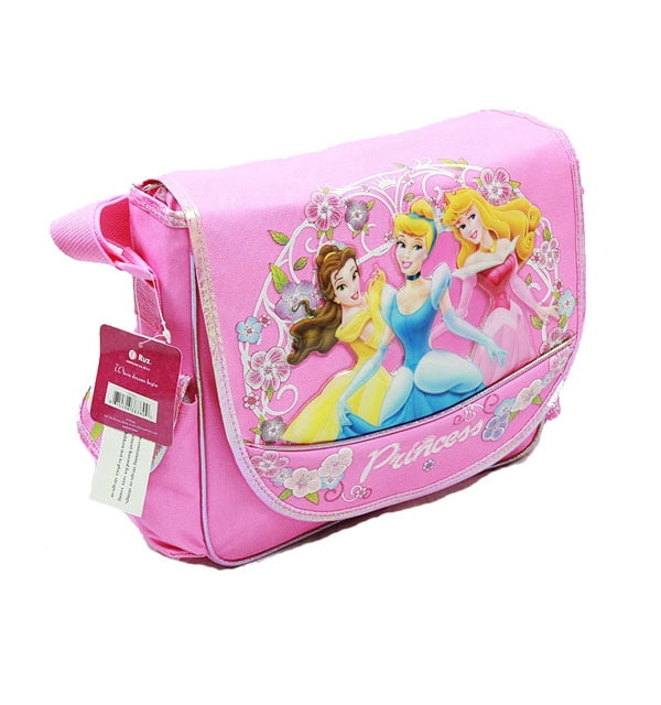 Belle Disney Princess Rectangular Shoulder Bag Cinderella Rapunzel 