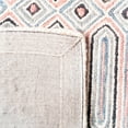 thumbnail image 6 of SAFAVIEH Micro-Loop Aisling Geometric Area Rug, Pink/Grey, 5' x 8', 6 of 7
