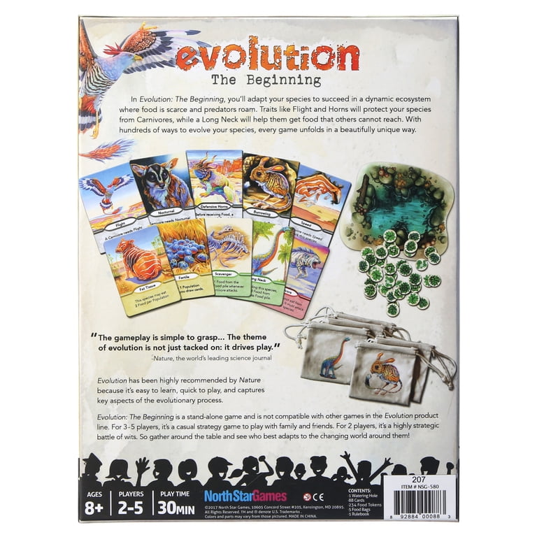 Primates: An Evolutionary Board Game - Deluxe Edition (2-4 Players, 45-90 Min)