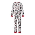 thumbnail image 3 of Pyjamas de Noël Assortis pour la Famille Imprimé Arbre Pyjamas de Vacances Vêtements de Nuit à Manches Longues Ensemble de Pyjamas, 3 of 7