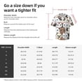 thumbnail image 3 of PAYOHTO Funny Cartoon Cats Pattern Mens Hawaiian Casual Short-sleeved Shirt Tropical Summer Beach Button Down Shirts, 3 of 7