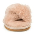 thumbnail image 6 of Journee Womens Winkk Comfort Insole Slip On Slide Open Toe Slippers, 6 of 8